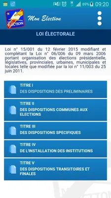 Mon élection android App screenshot 4