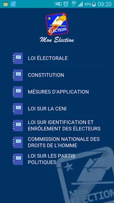 Mon élection android App screenshot 5